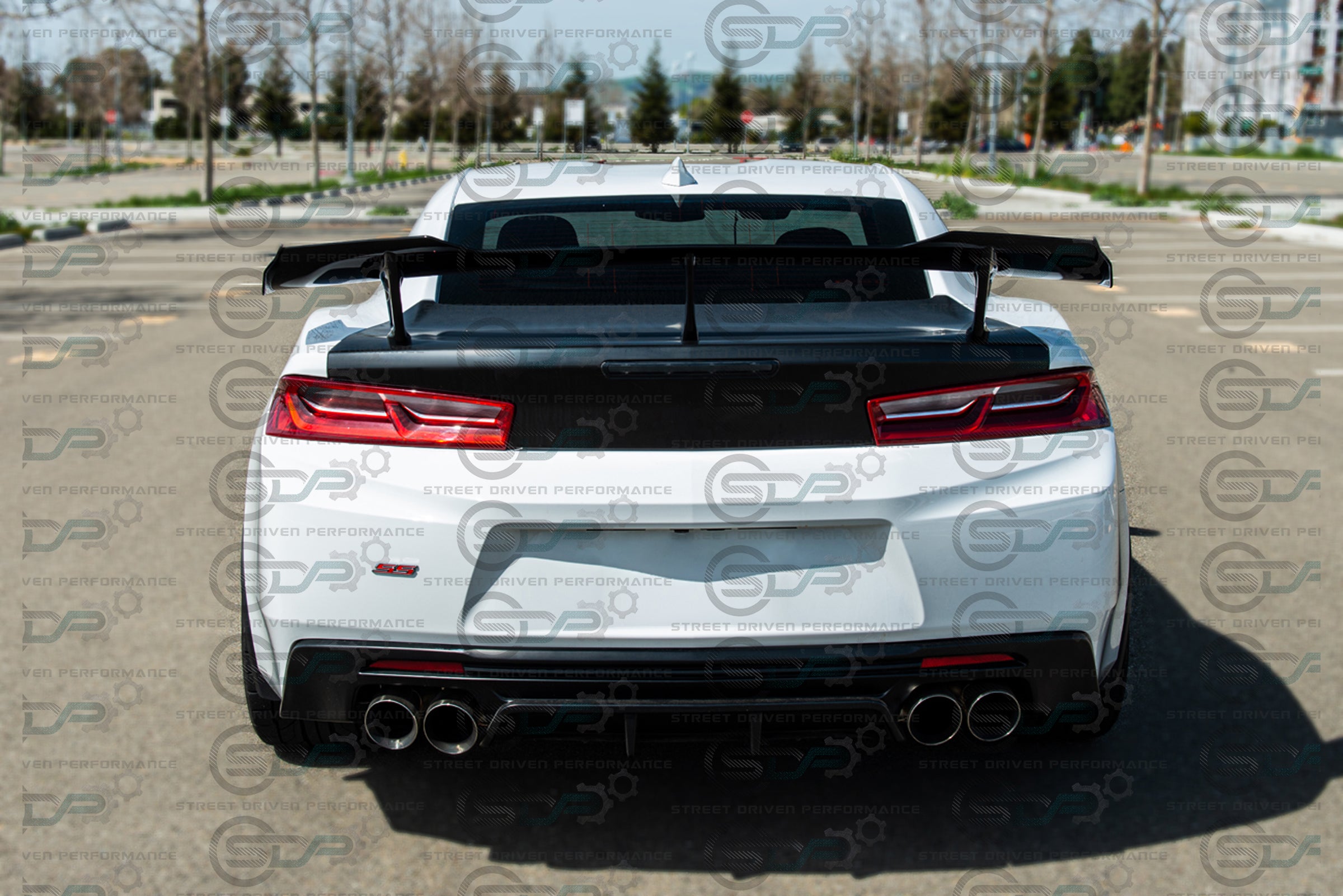 2016+ 6th Gen Camaro - "ZL1 - 1LE Performance Package" Carbon Fiber Rear Trunk Lid Spoiler Wing- for all models